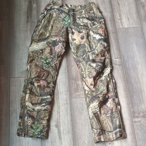 Game Winner Men's Brown Camo Hunting Pants - Rugged Outdoor Performance